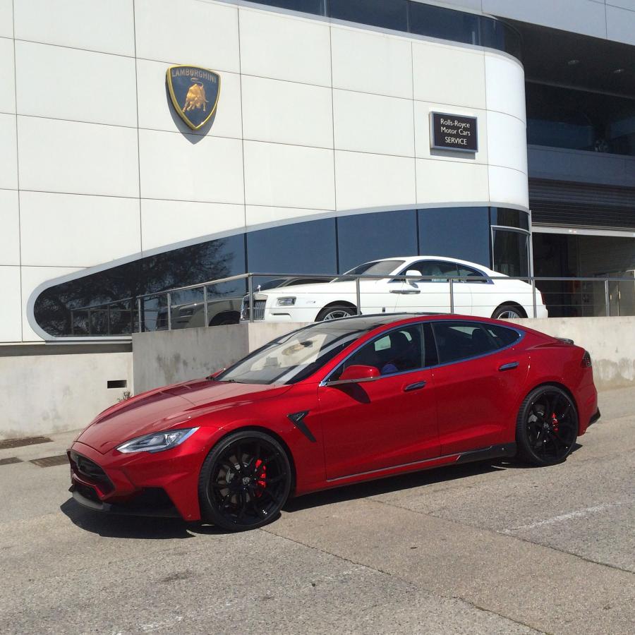  Tesla Model S P85D Elizabeta by Larte Design 2015 года  (фото 41 из 72)